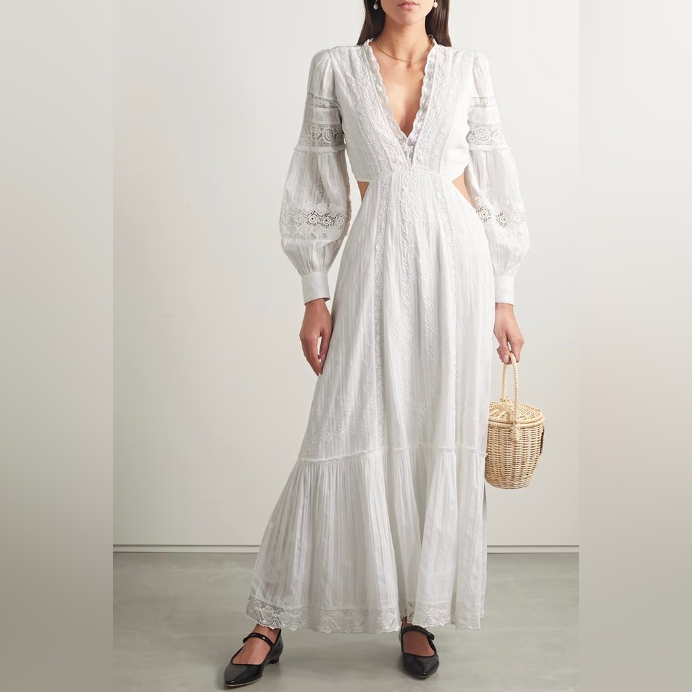 LoveShackFancy Aneesha Maxi Dress